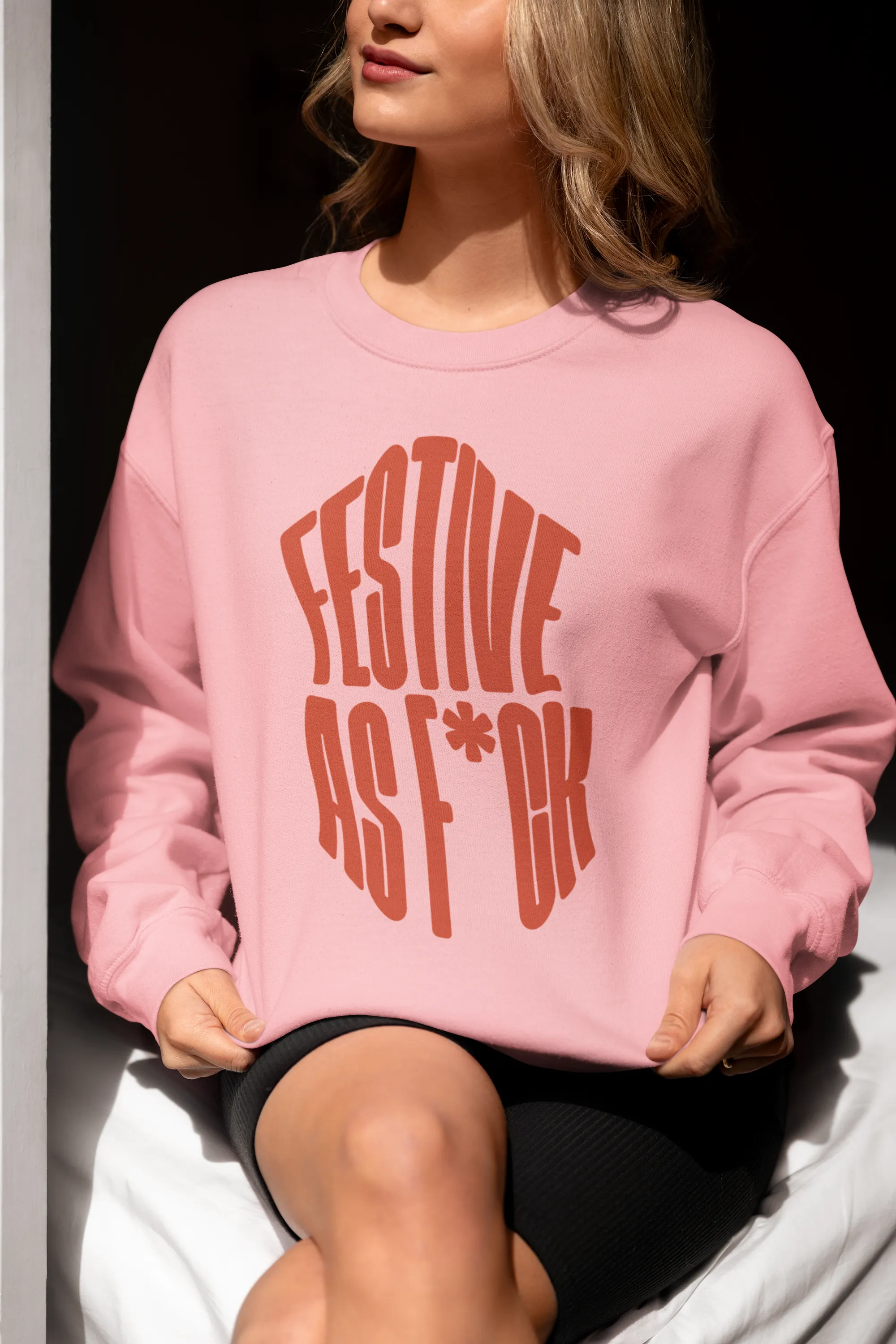 Festive as F*ck Women’s Sweatshirt