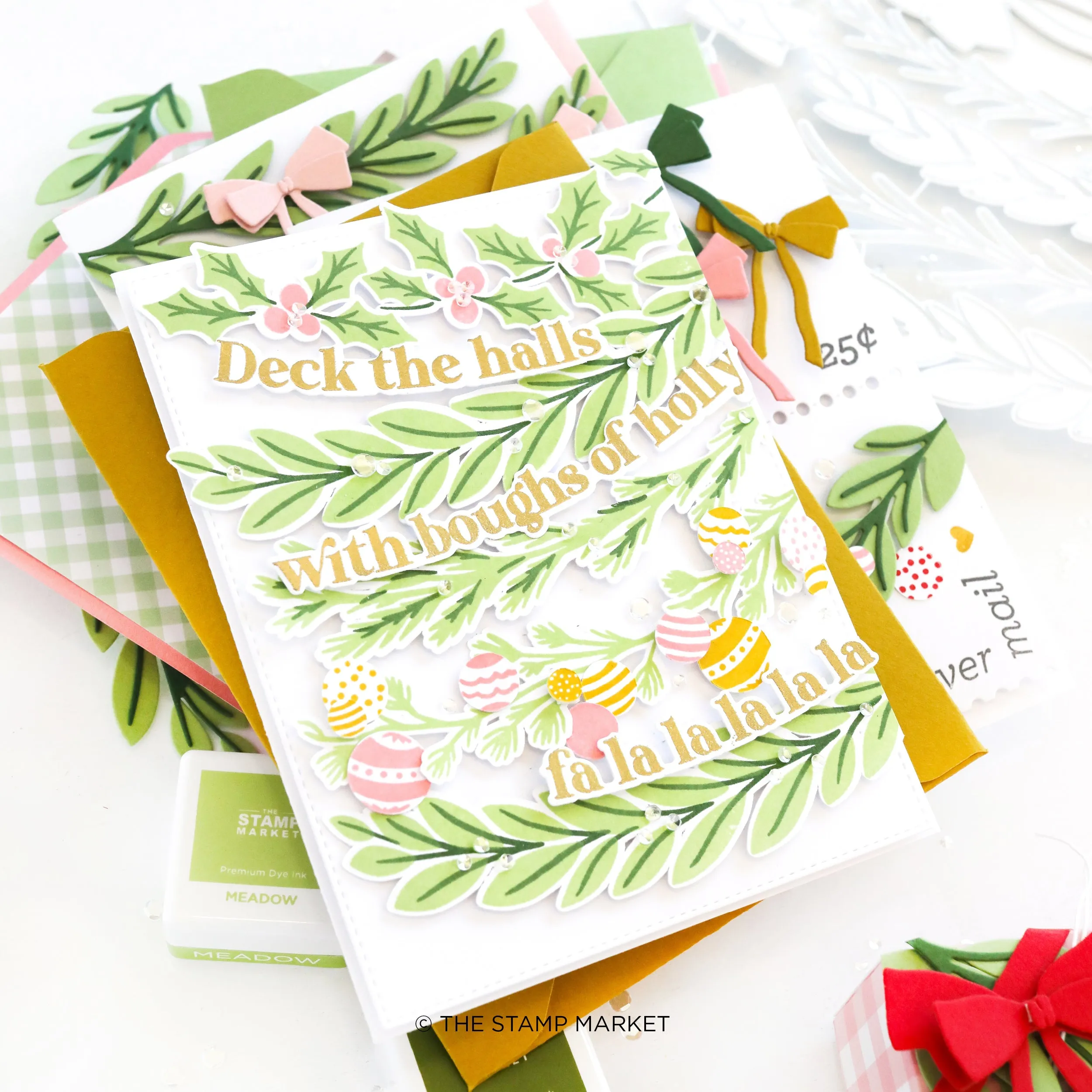 FESTIVE GARLANDS STAMP