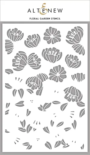 Floral Garden Stencil - RETIRING