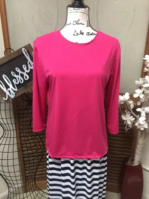Fuchsia ITY Layering Top