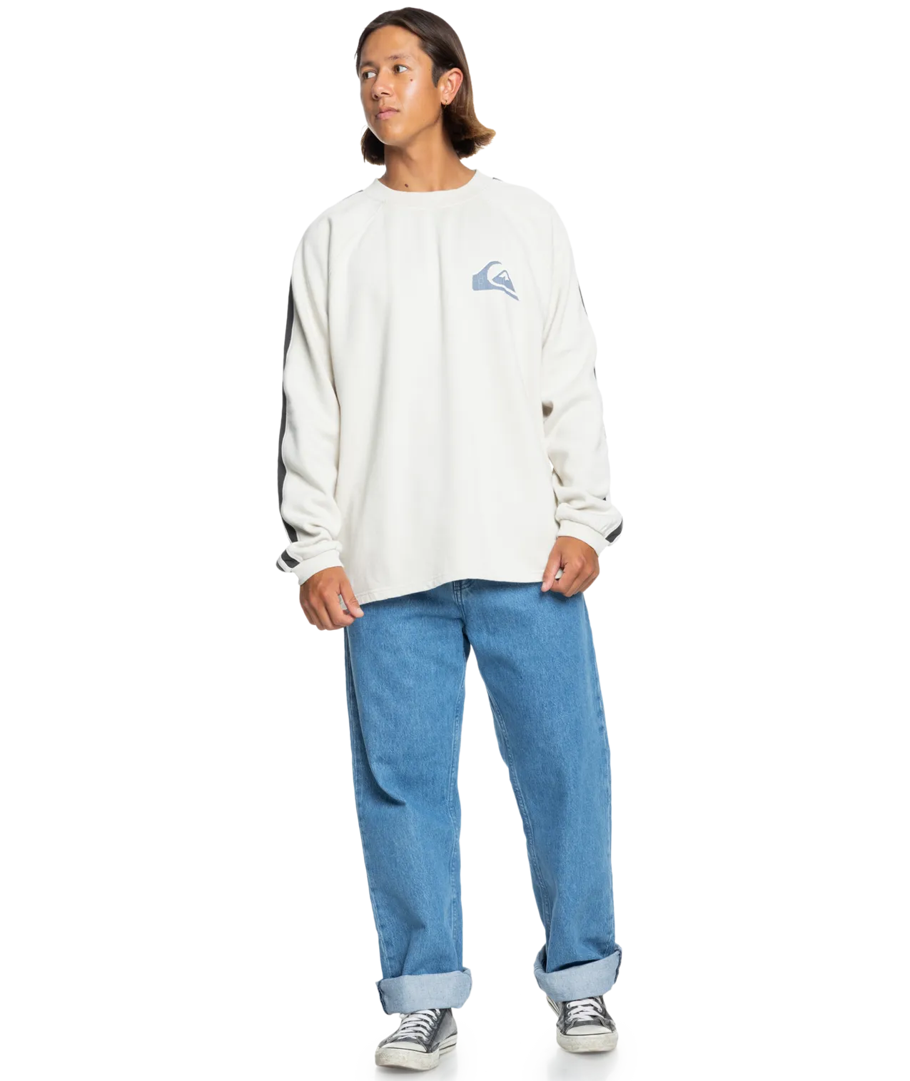 Galena Block Sweatshirt in Birch