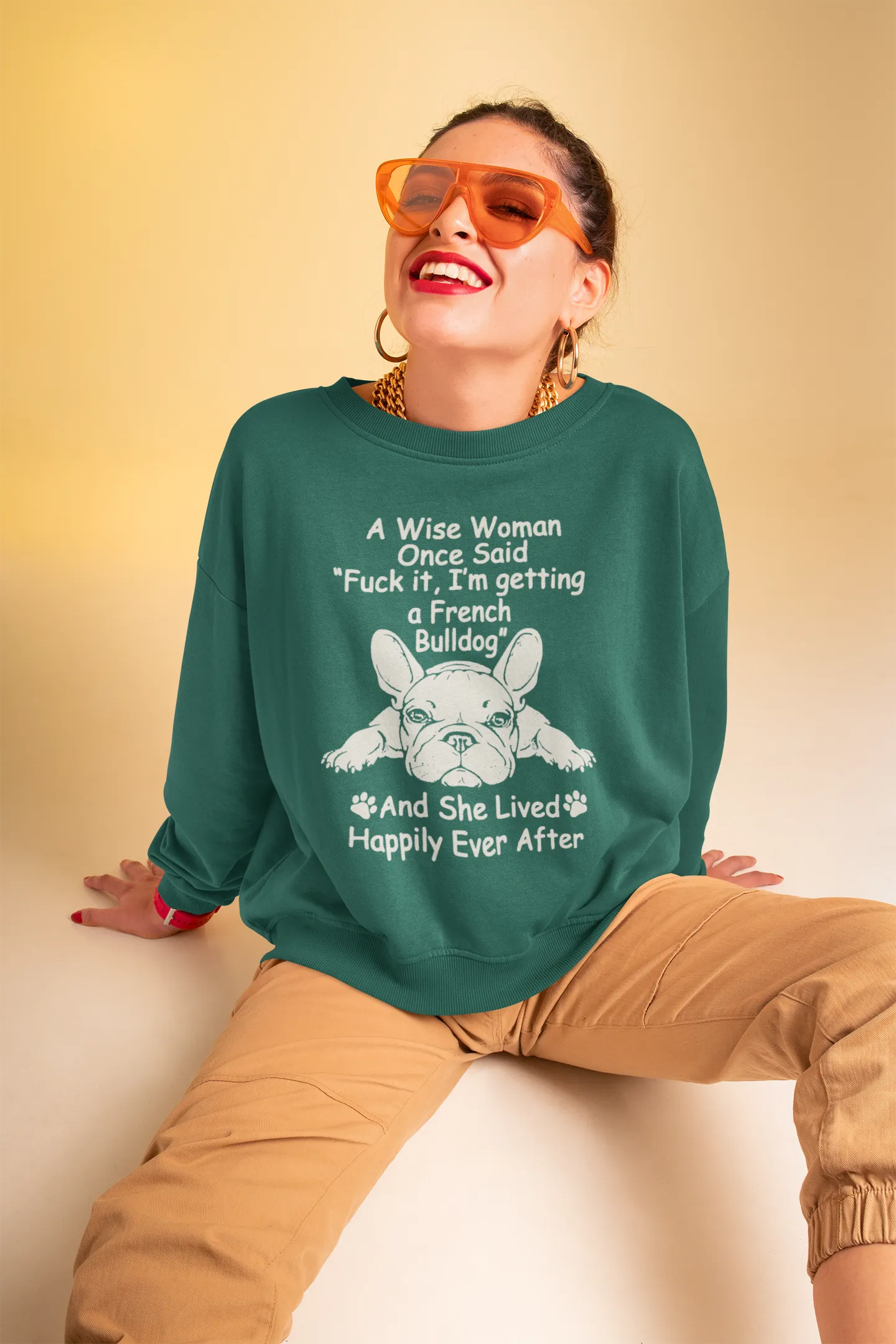 Get a Frenchy Sweatshirt (Available in several colors)