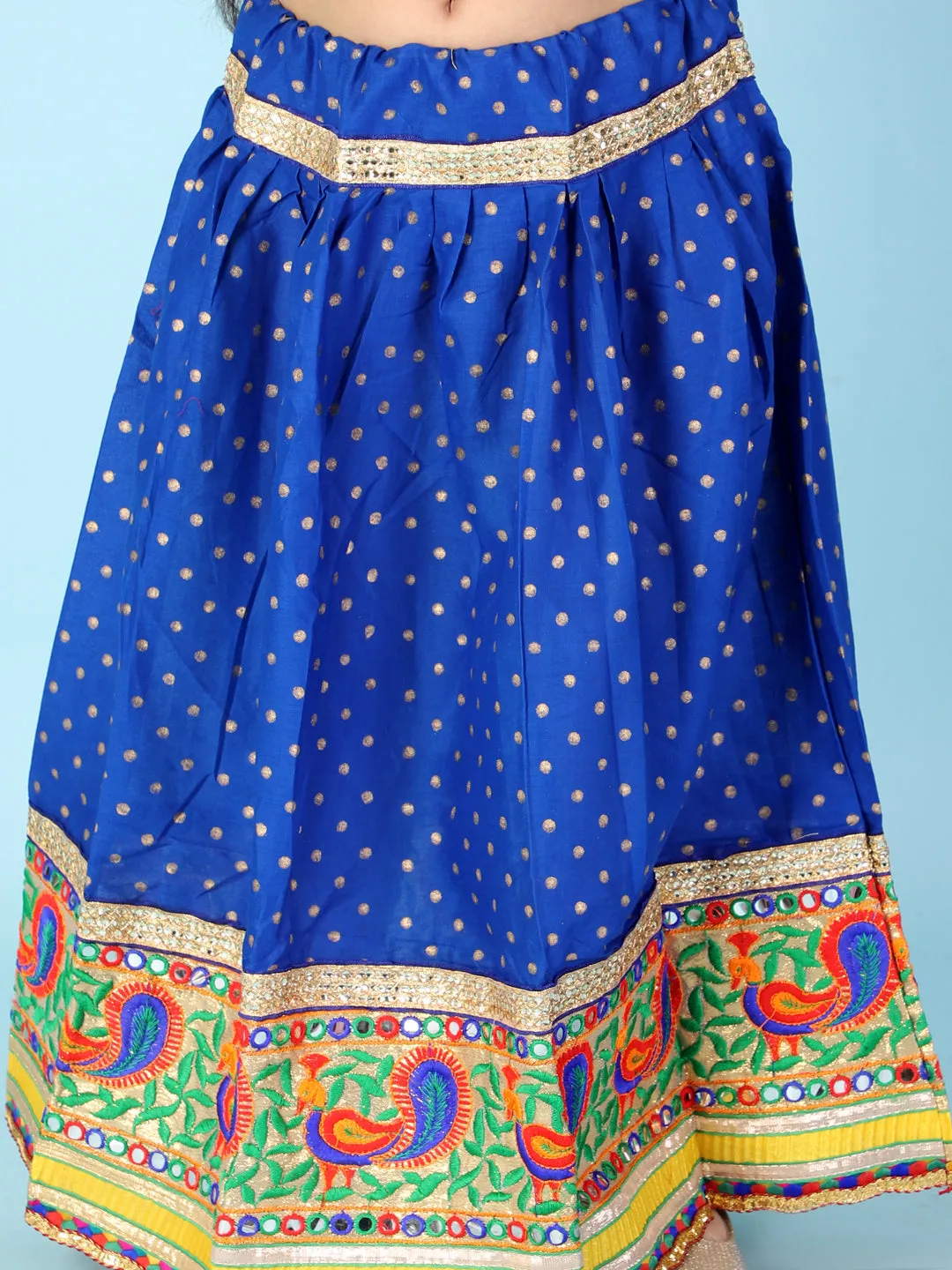 Girl's Festive Navratri Lehenga - Kid1 Girls