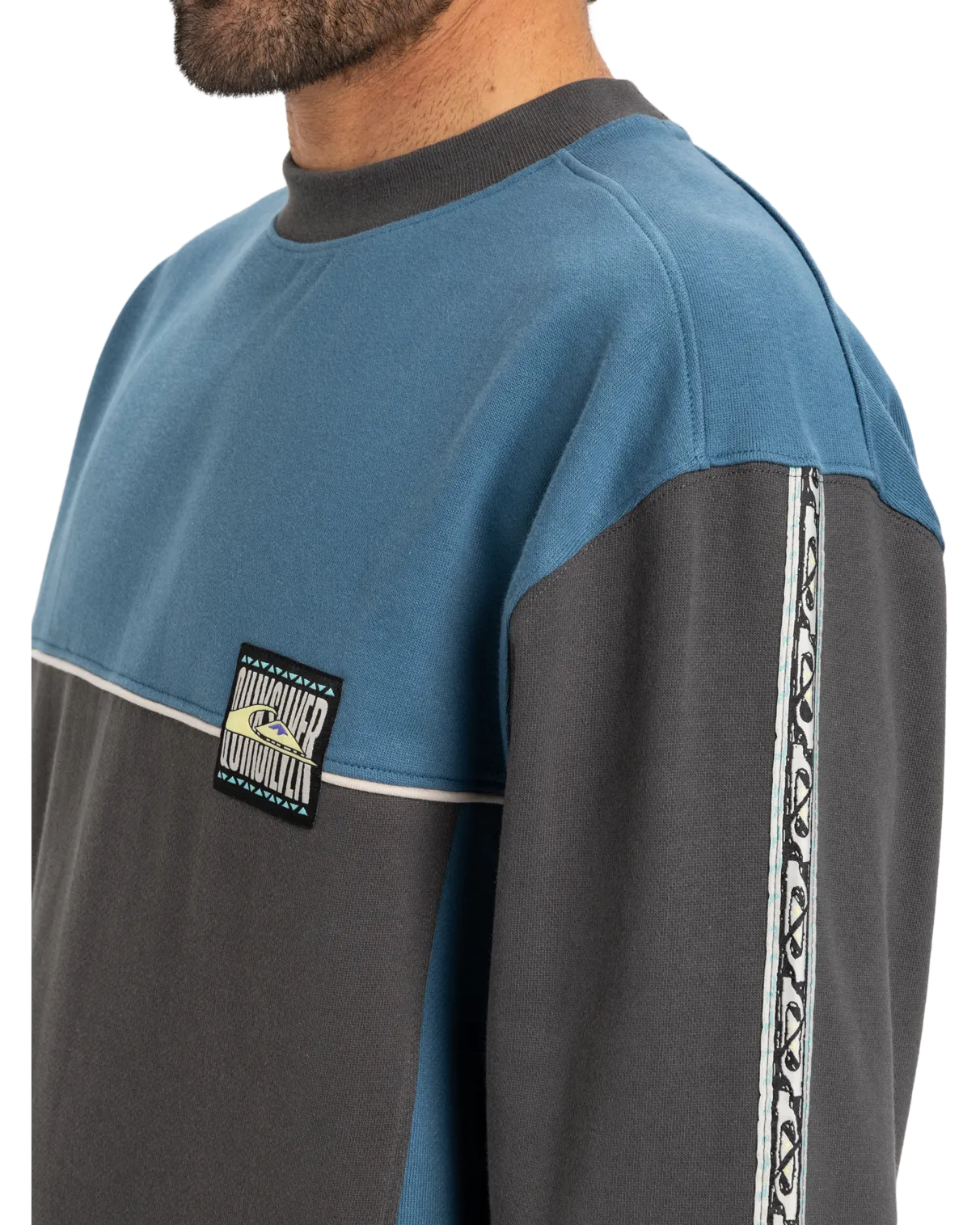 Global Heat Crew Sweatshirt in Dark Shadow