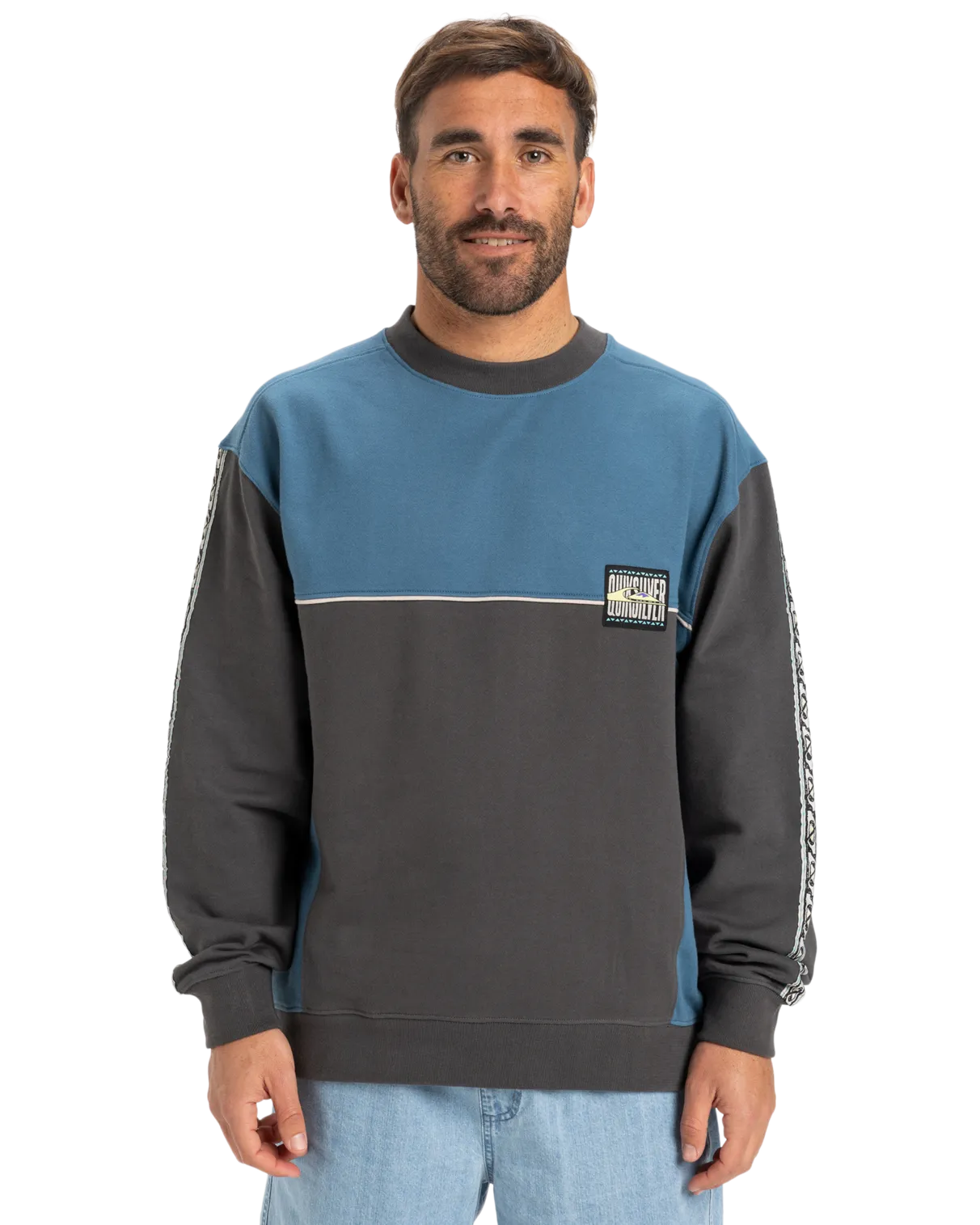 Global Heat Crew Sweatshirt in Dark Shadow