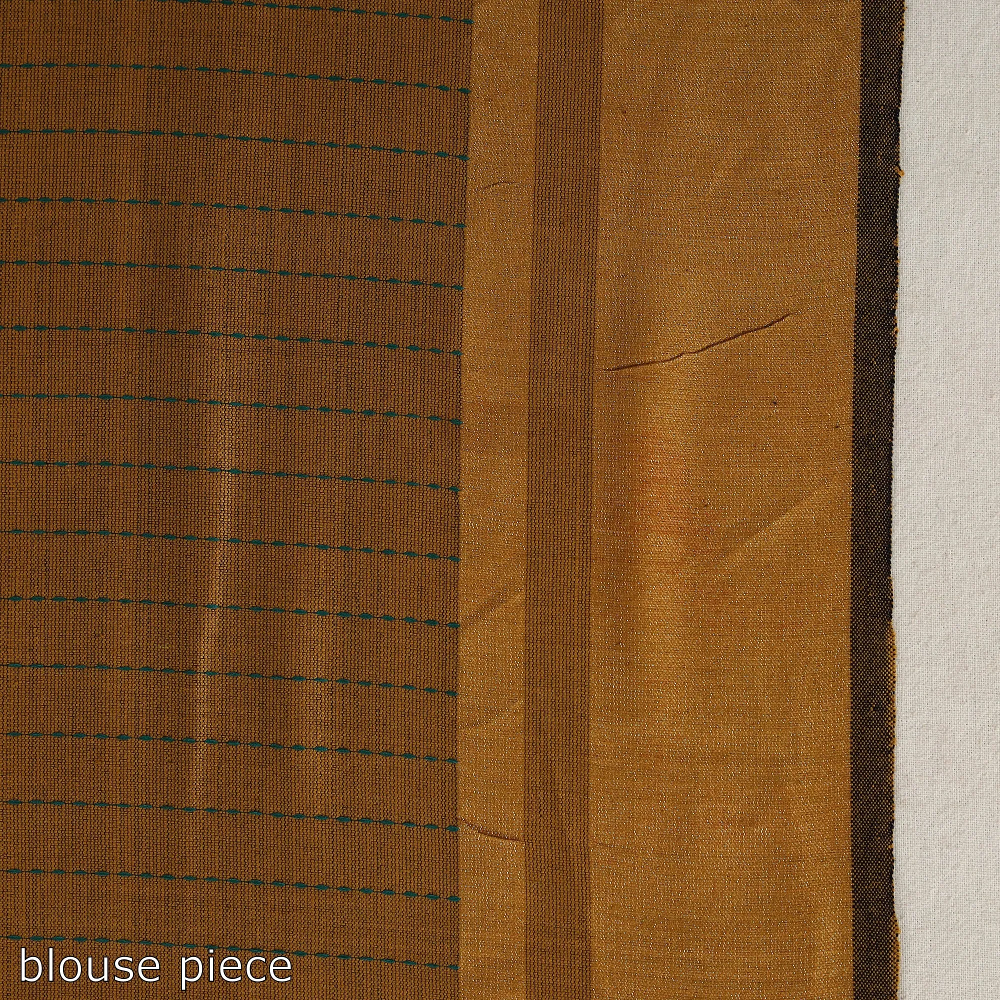 Green - Festive Desi Tussar Silk Bhagalpuri Handloom Saree 12