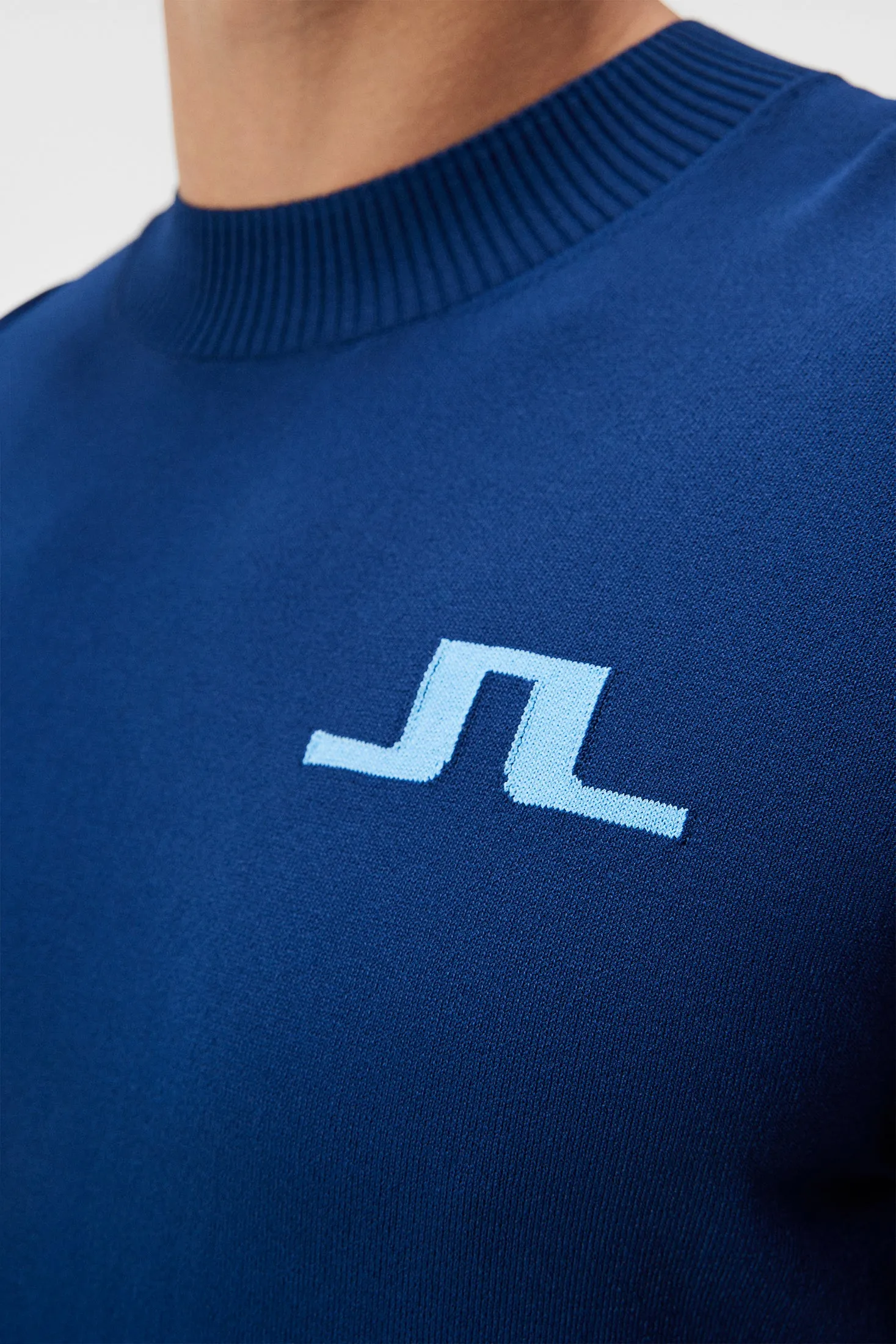 Gus Knitted Sweater / Estate Blue