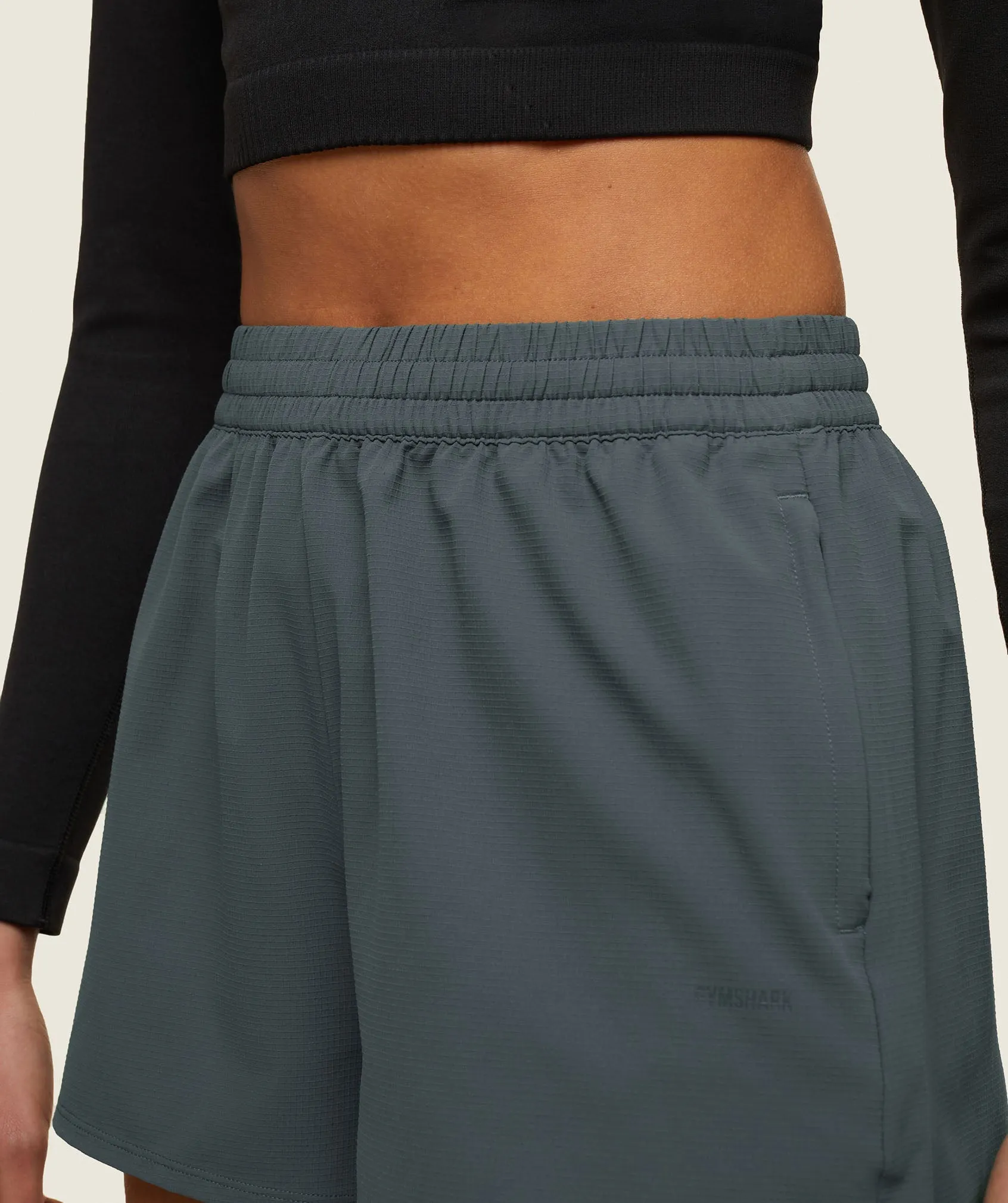 Gymshark everywear Lightweight Shorts - Slate Teal