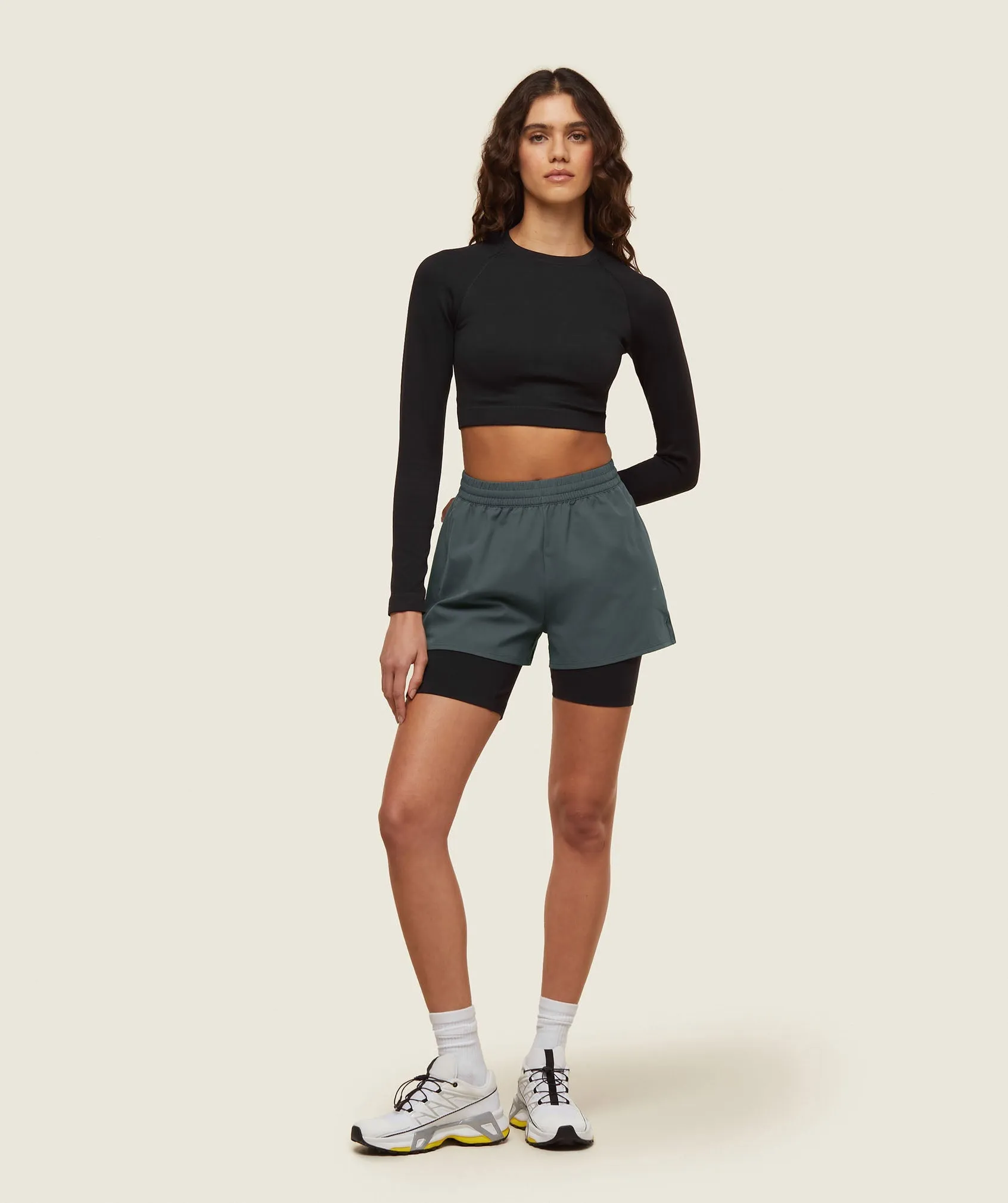 Gymshark everywear Lightweight Shorts - Slate Teal