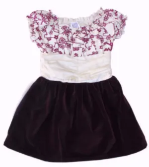 Haname Velvet Girls Dress - more colors