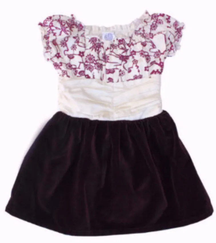 Haname Velvet Girls Dress - more colors