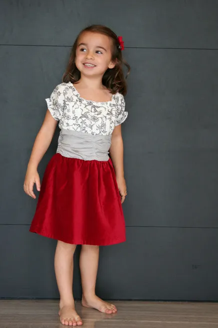 Haname Velvet Girls Dress - more colors