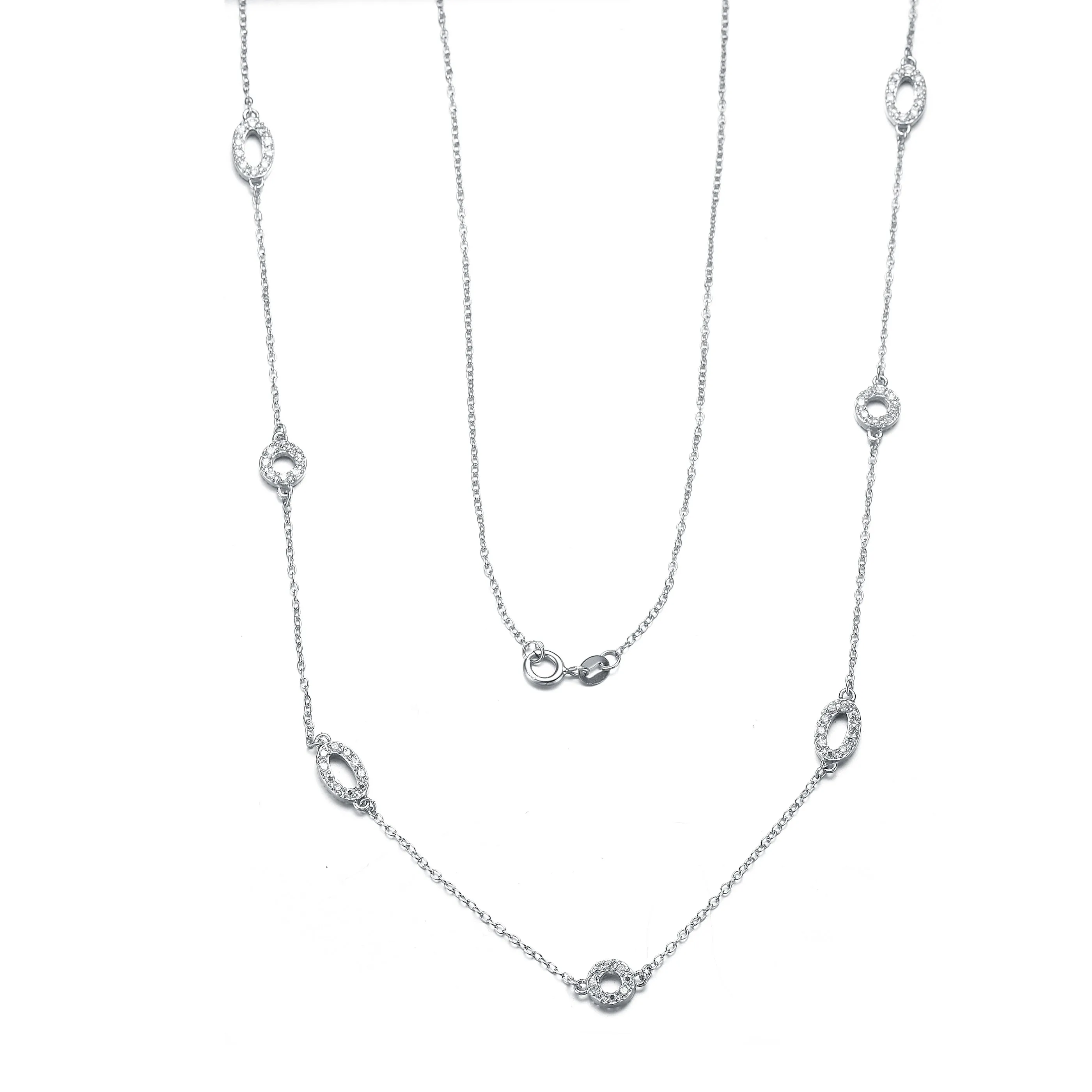 Helène Oval Classic Layering Necklace