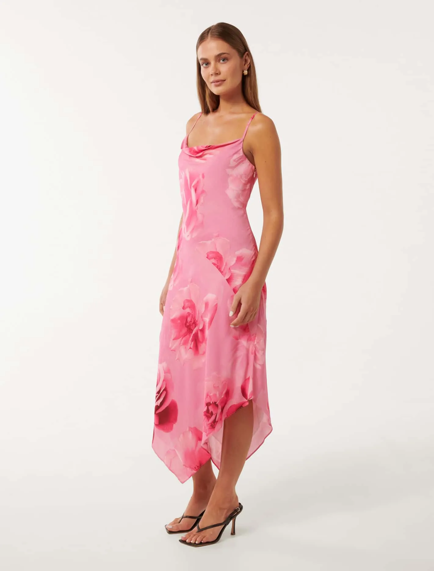 Henley Asym Slip Dress