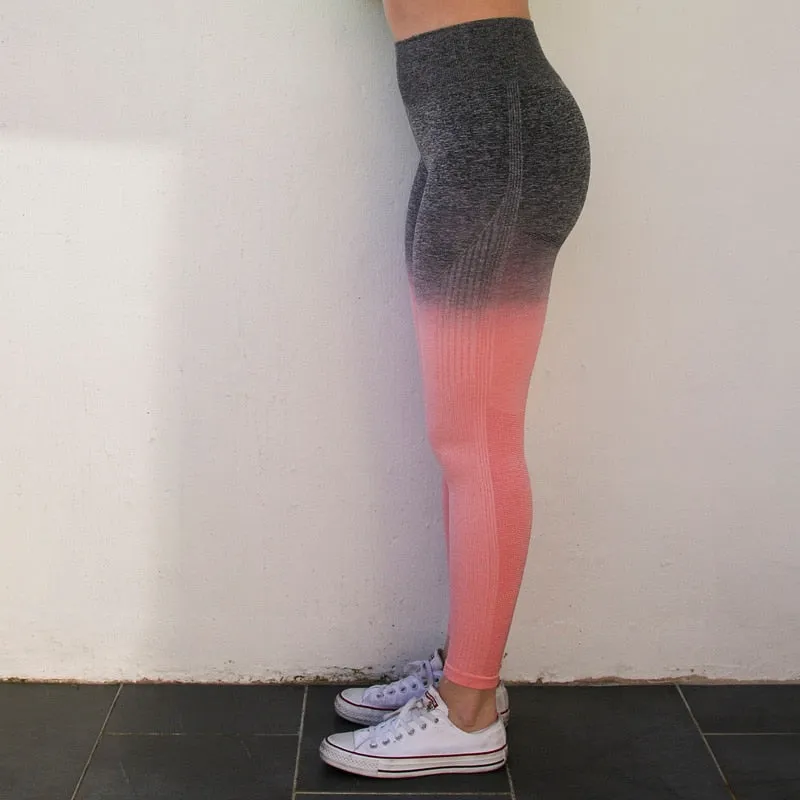 High Waist Yoga Training Tights Gym Fitness Leggings