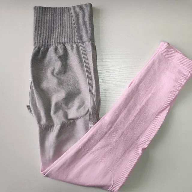 High Waist Yoga Training Tights Gym Fitness Leggings
