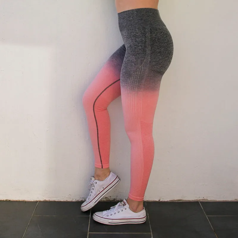High Waist Yoga Training Tights Gym Fitness Leggings