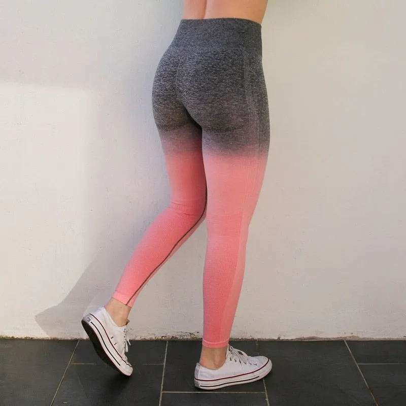 High Waist Yoga Training Tights Gym Fitness Leggings