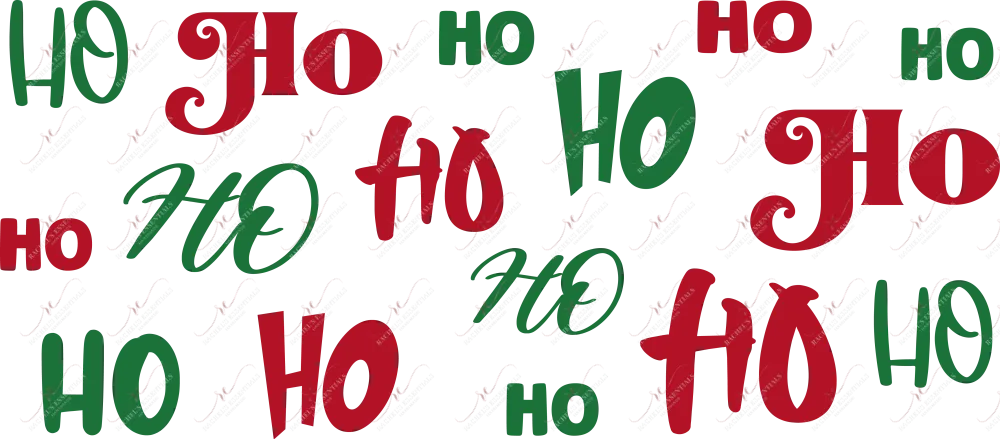 Ho ho ho - 16oz vinyl Libbey wrap