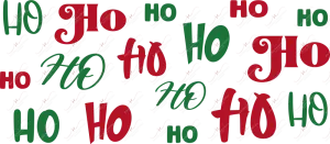 Ho ho ho - 16oz vinyl Libbey wrap