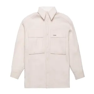 HOMME  Oversized Shirt Off White