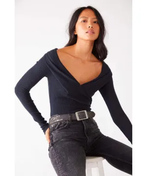 Hot Stuff Layering Top Black