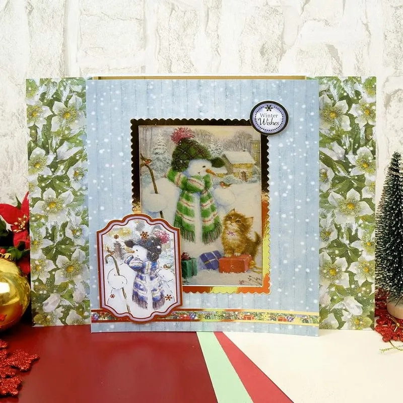 Hunkydory Santa Paws Luxury Inserts & Papers