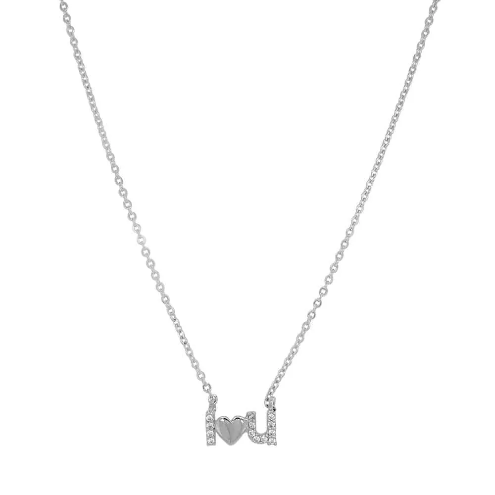 I Love You Charm Necklace