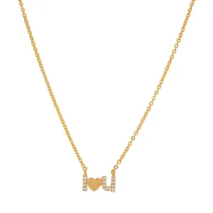 I Love You Charm Necklace