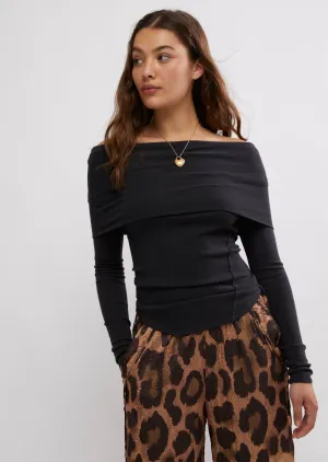Iris Layering Top | Black