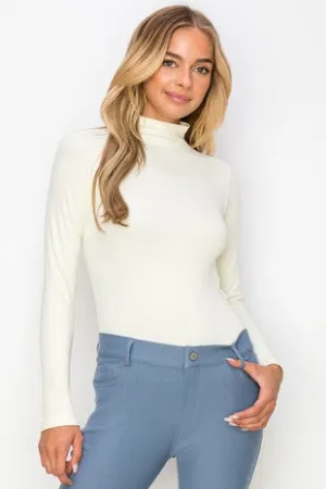 Ivory Layering Mock Top