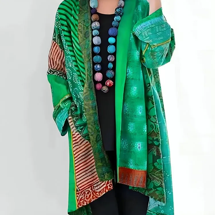Ivyshape | Colourful Cardigan