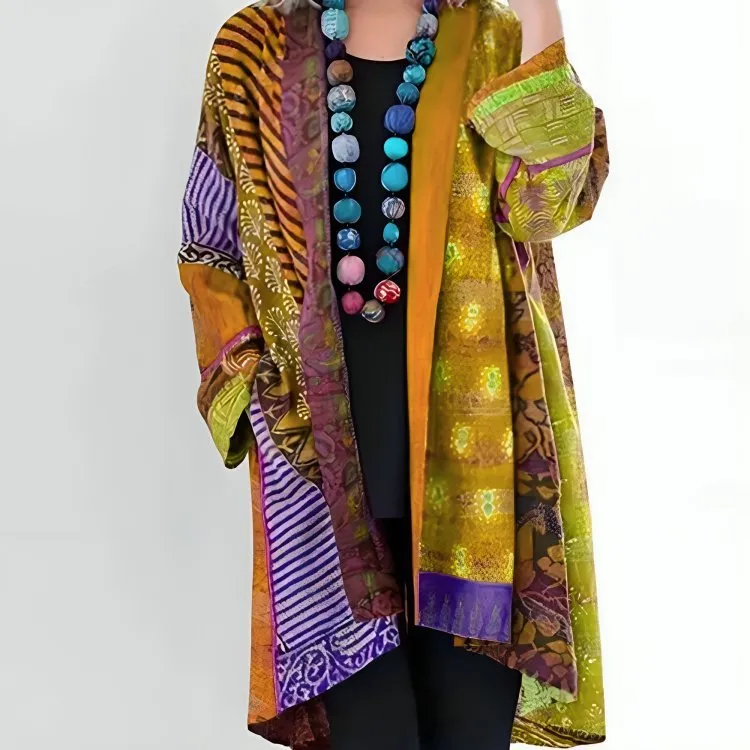 Ivyshape | Colourful Cardigan