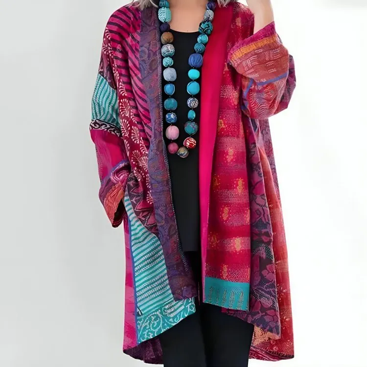 Ivyshape | Colourful Cardigan