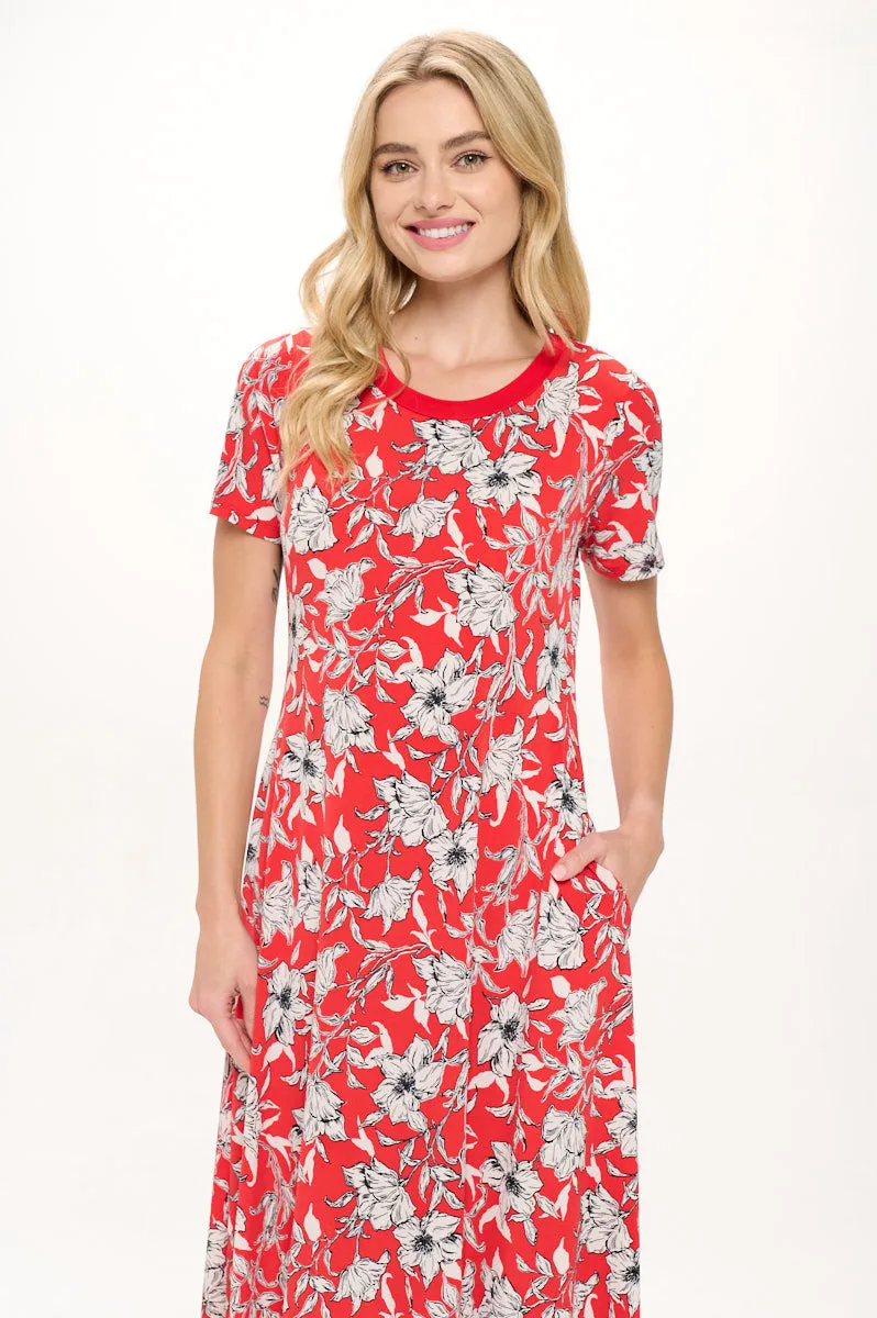 Jenesis T-Shirt A-line Dress