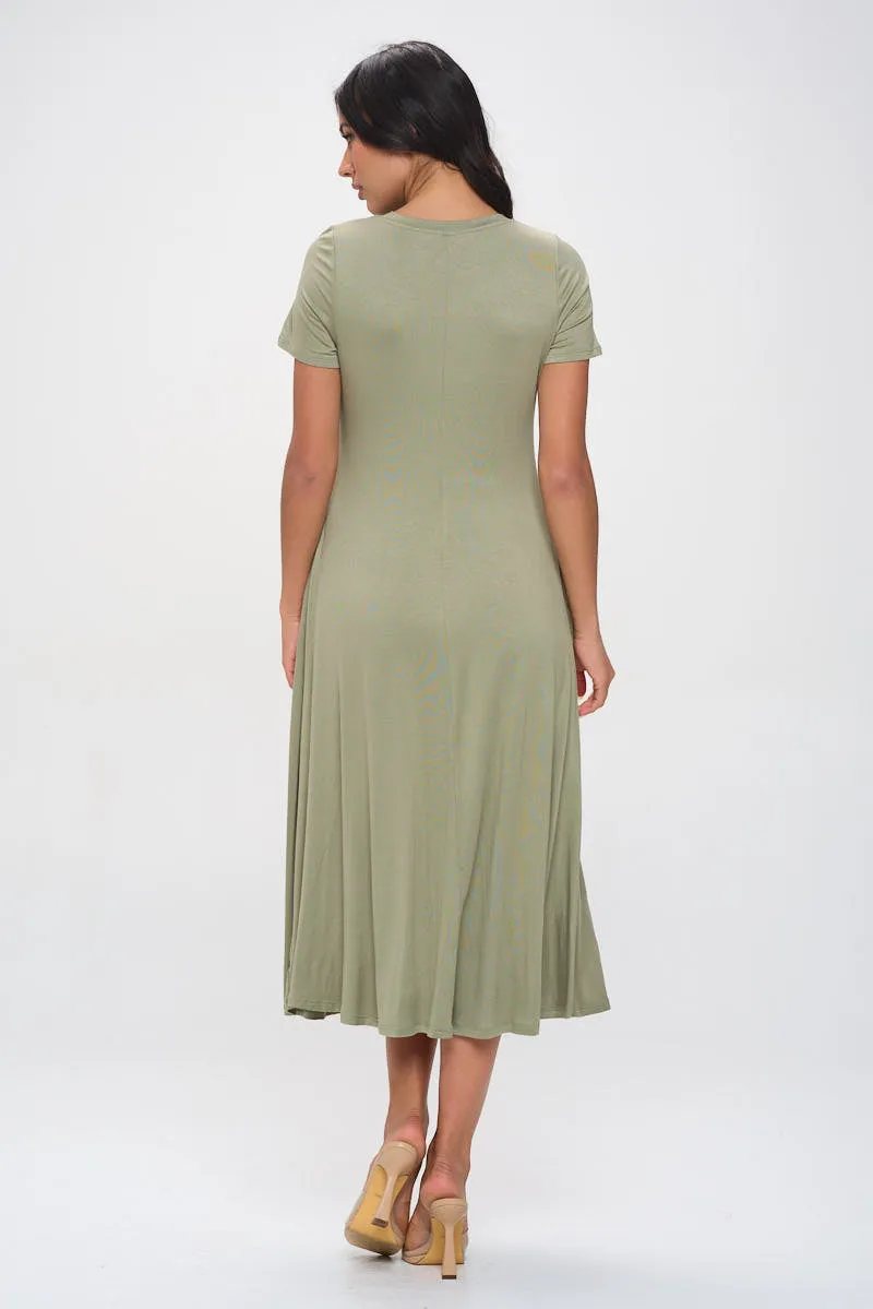 Jenesis T-Shirt A-line Dress