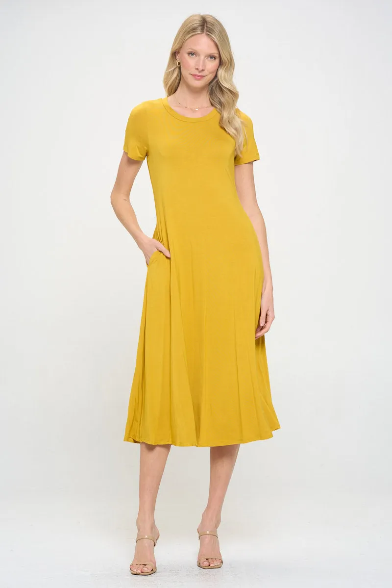 Jenesis T-Shirt A-line Dress