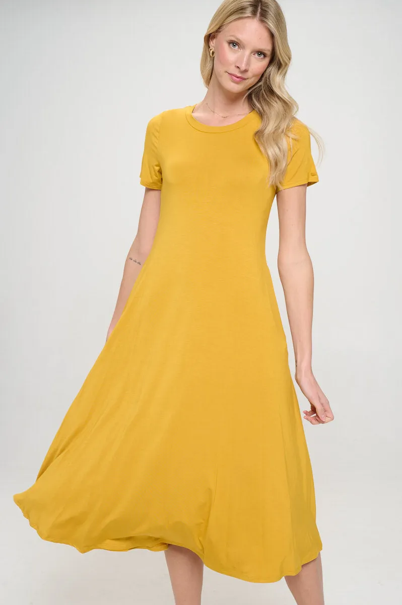 Jenesis T-Shirt A-line Dress