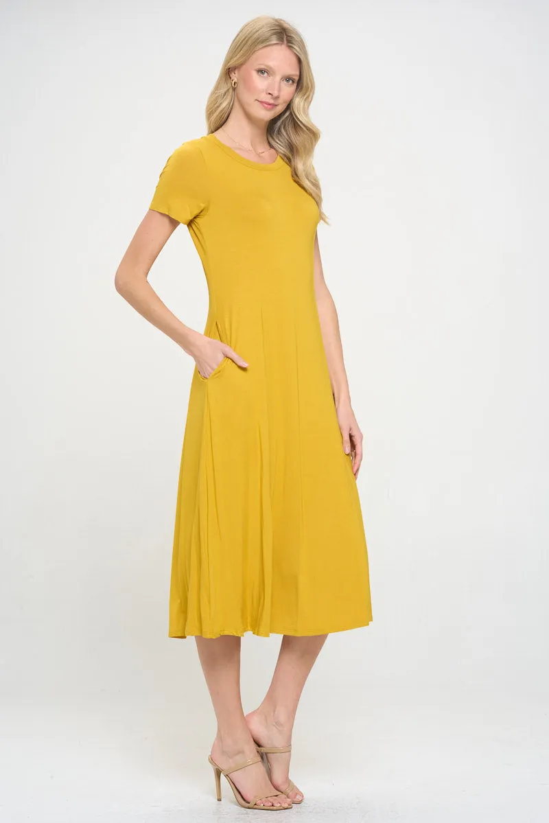 Jenesis T-Shirt A-line Dress