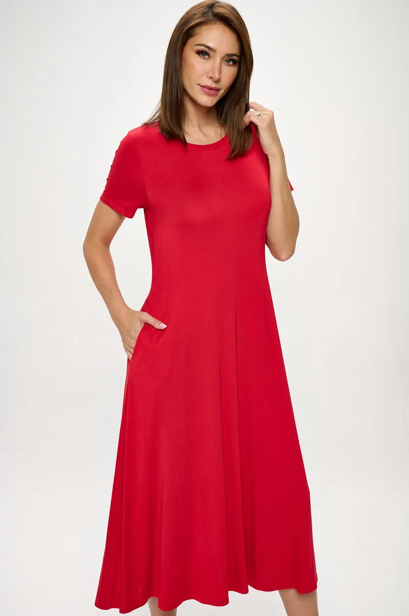 Jenesis T-Shirt A-line Dress