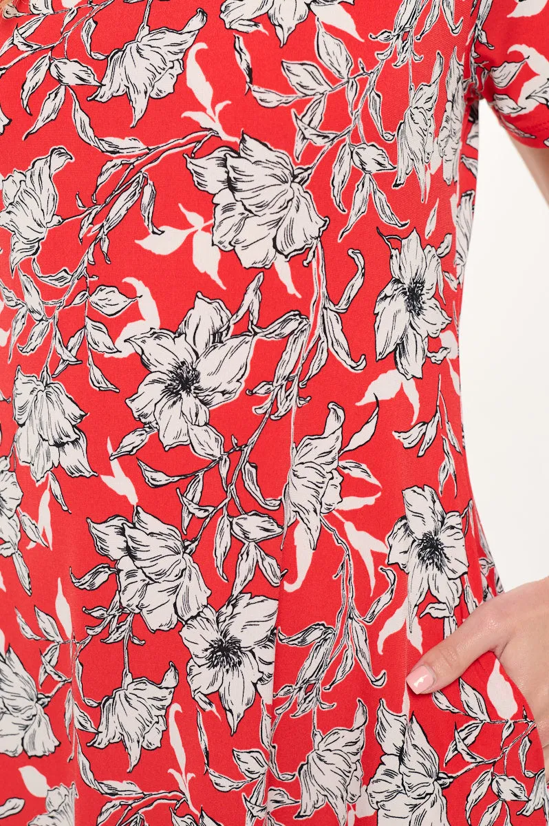 Jenesis T-Shirt A-line Dress