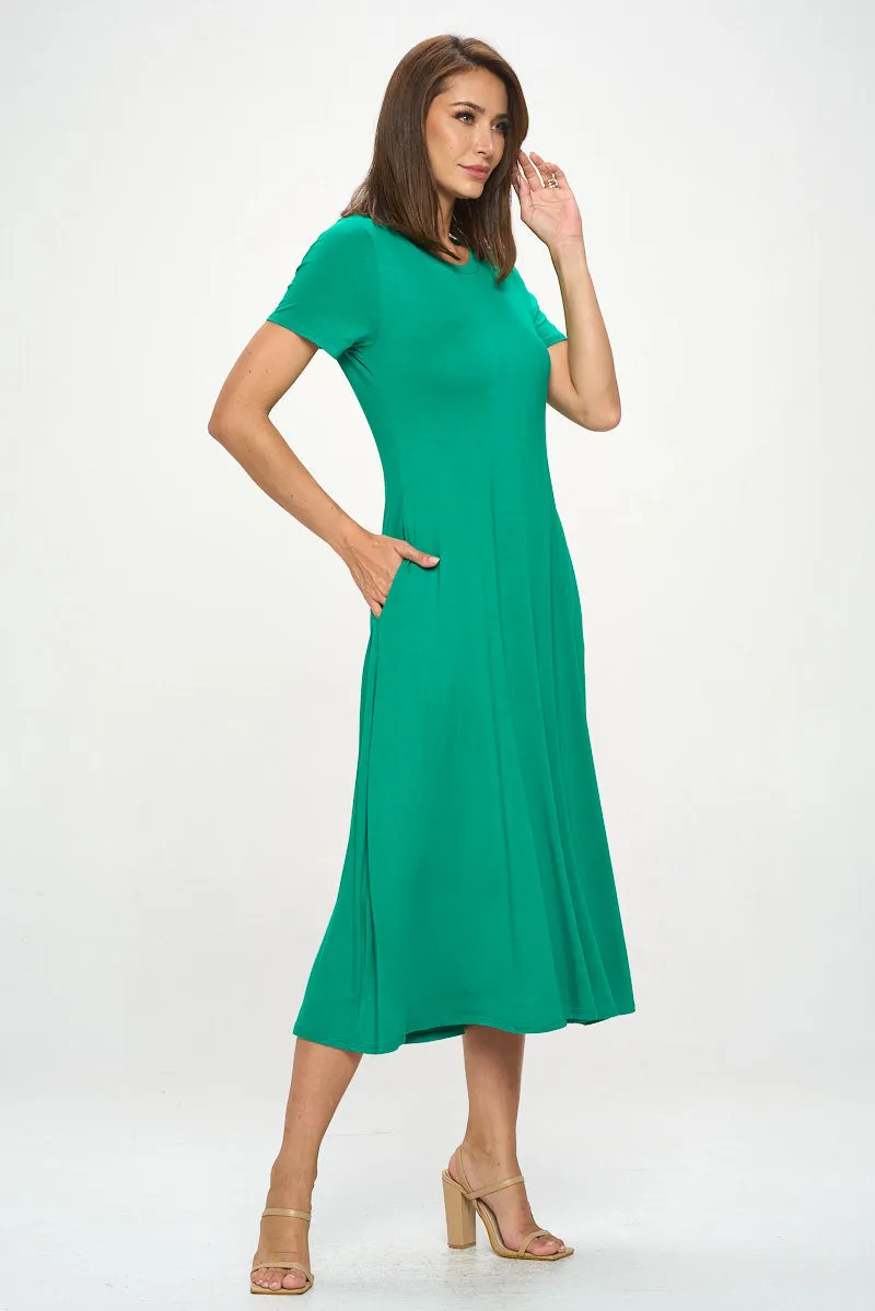 Jenesis T-Shirt A-line Dress