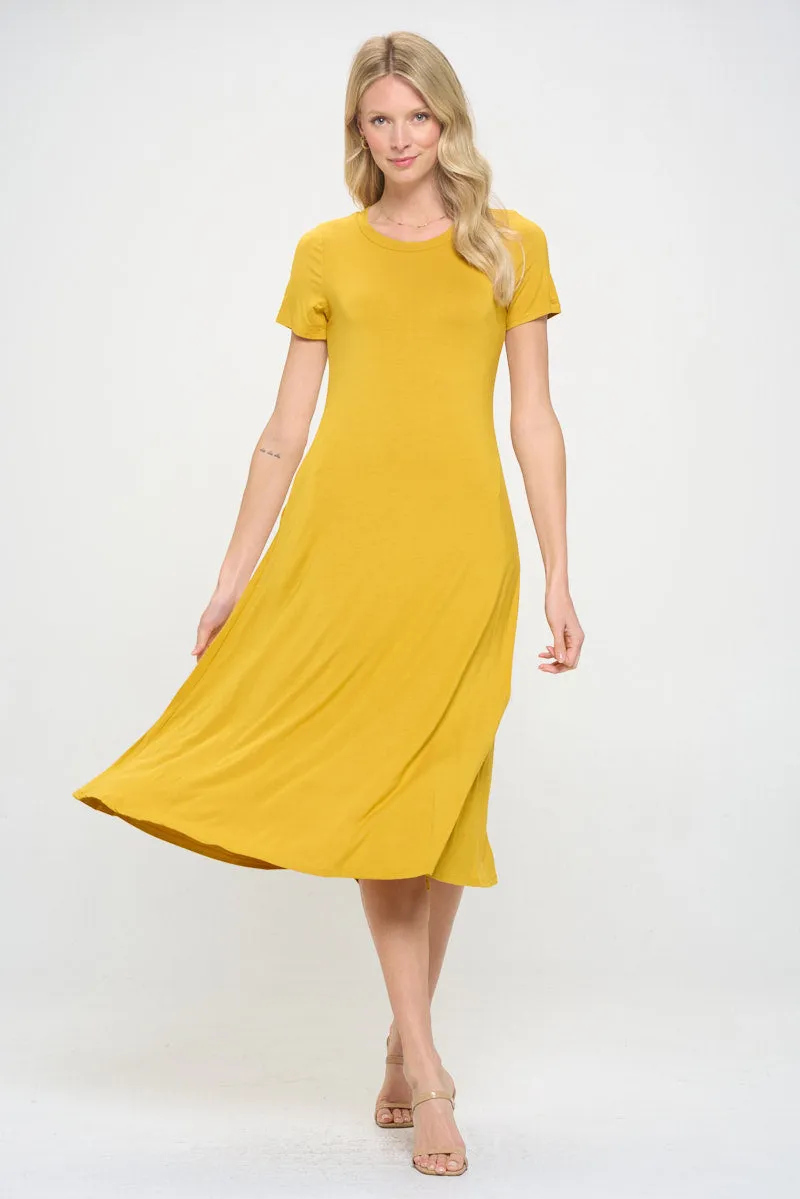 Jenesis T-Shirt A-line Dress