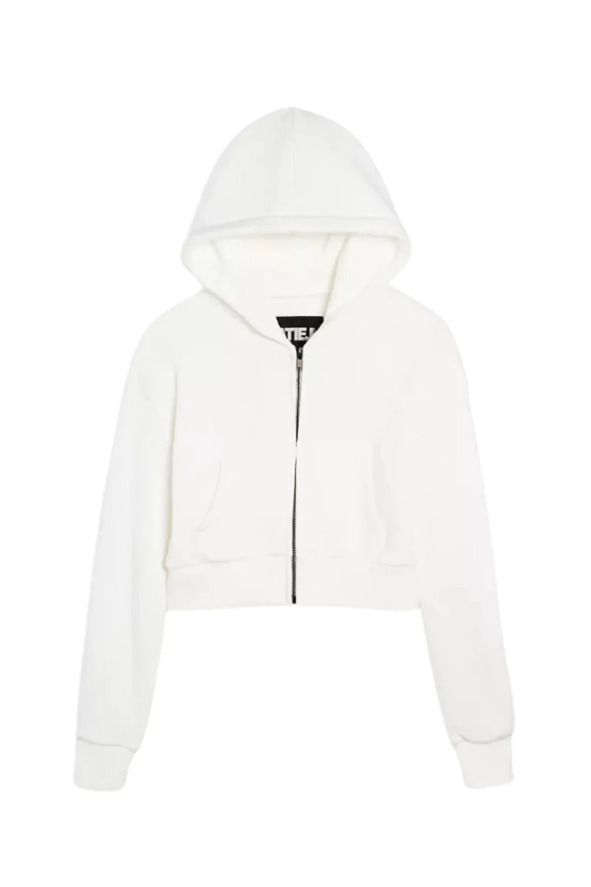 KatieJ NYC Tween Dylan Zip Crop Hoodie
