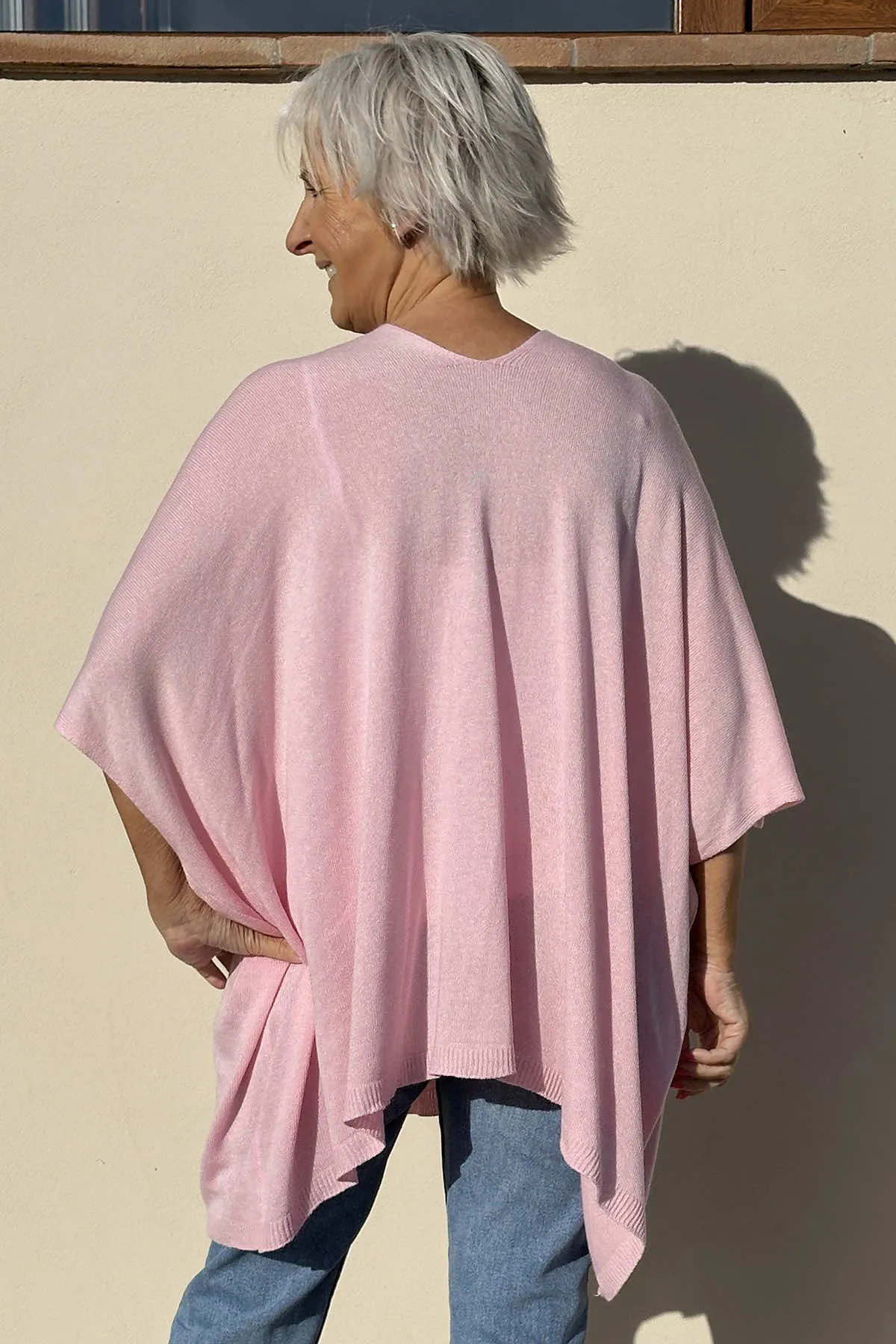 Katya V-Neck Top Pink