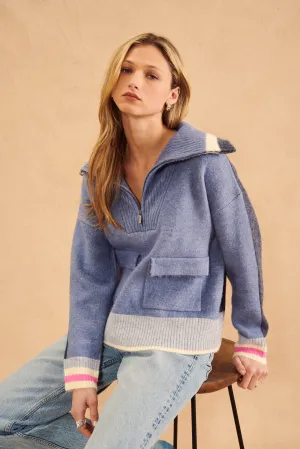 Kenny Quarter Zip Sweater
