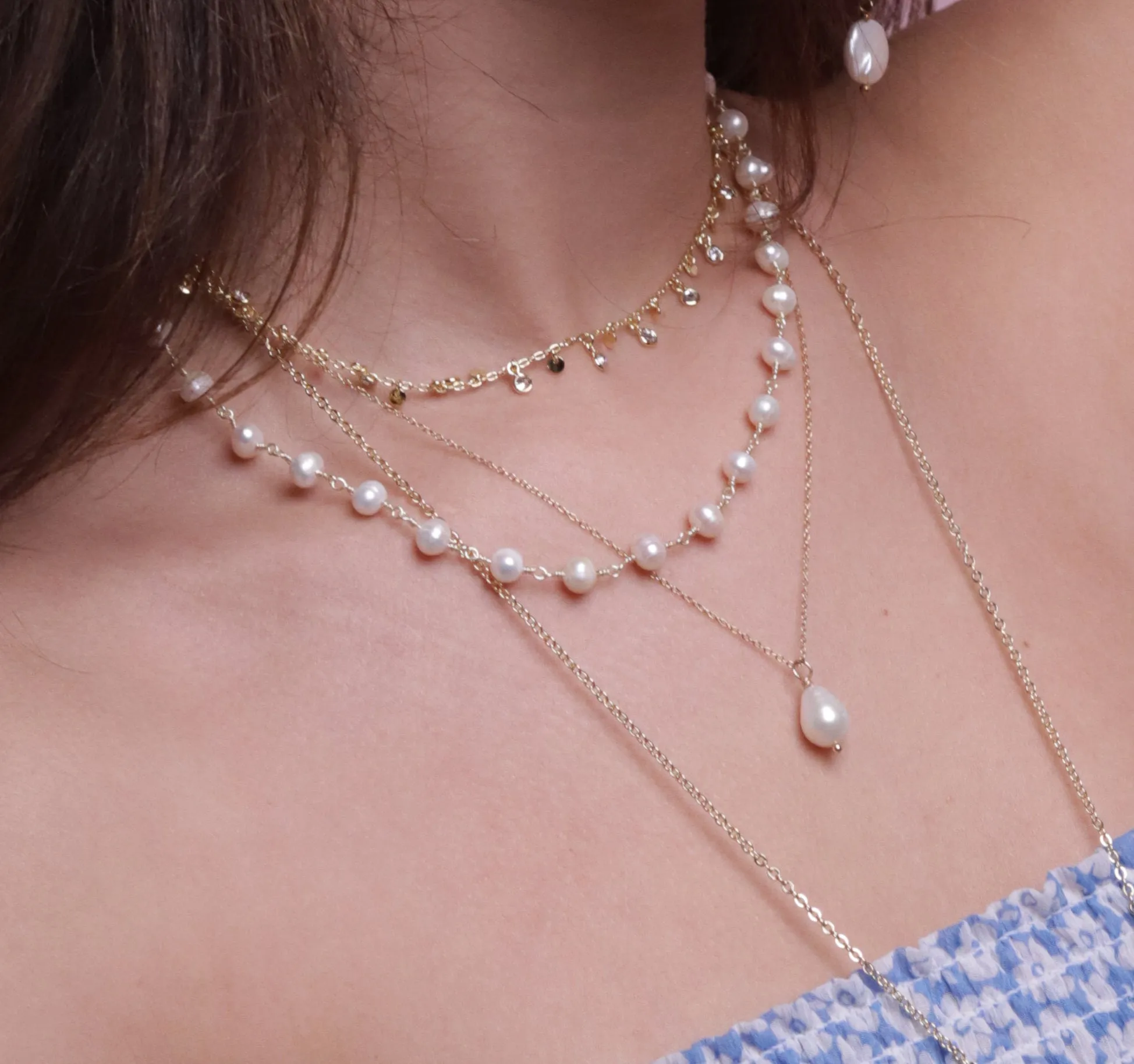 Kesha Freshwater Pearl Necklace