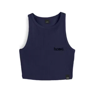 Kids Racer Vest Top- Navy Blue