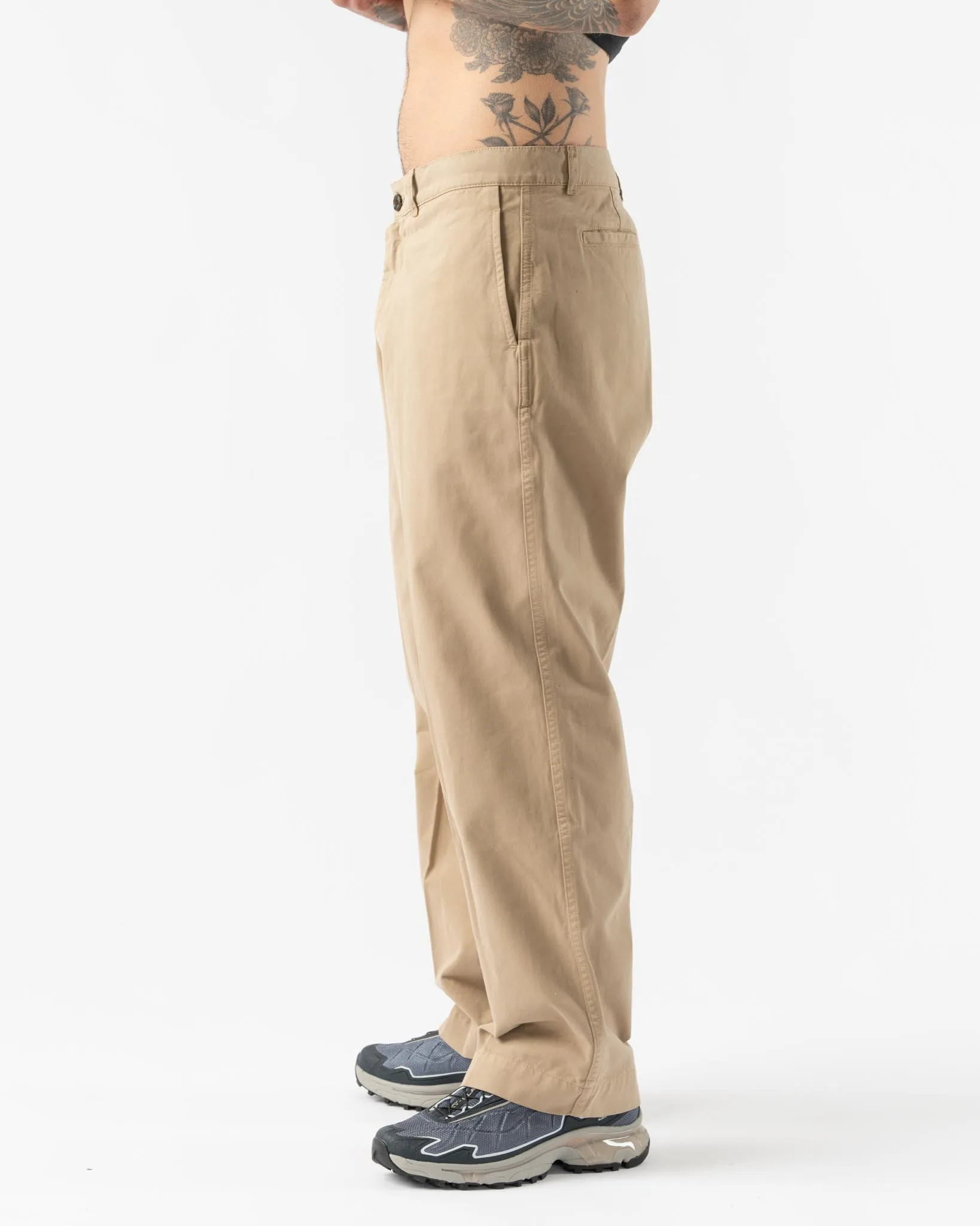 Knickerbocker Staff Chino Twill Pant in Khaki