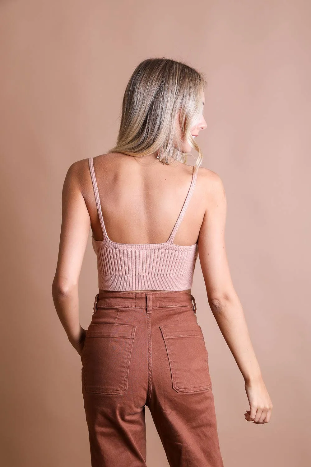 Knitted Lounge - Brami Top  *Multiple Colors*